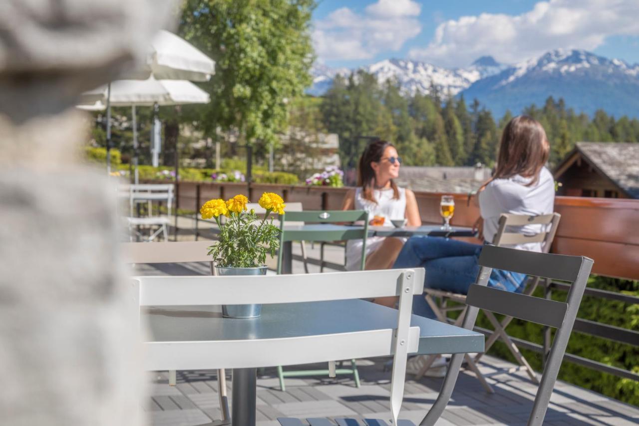 Hotel Historique Chez Elsy - Crans-Sapins Exterior photo