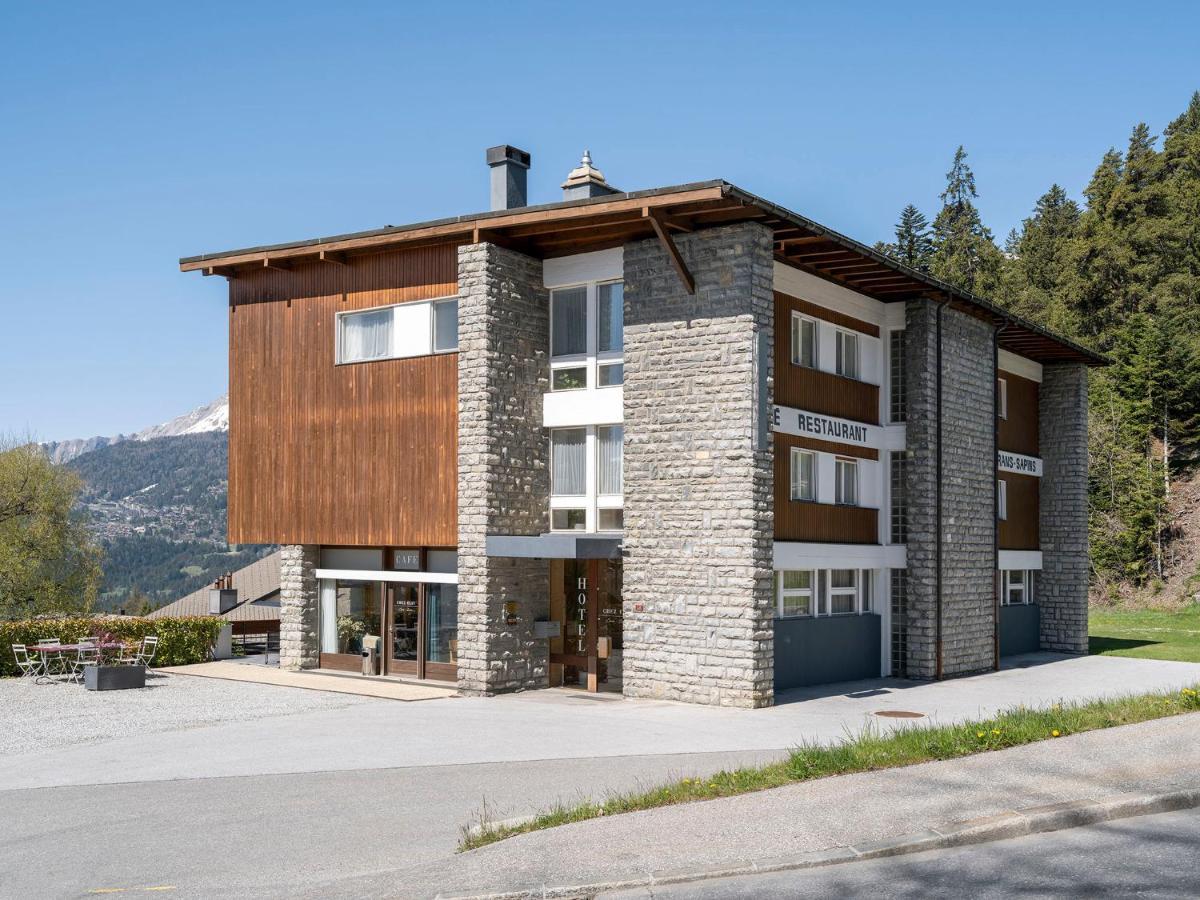 Hotel Historique Chez Elsy - Crans-Sapins Exterior photo